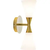 Herstal Wandlampe , Goud / Messing, Woonkamer, Metaal