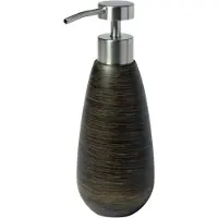 Sealskin Zeepdispenser Miyagi polyresin bruin