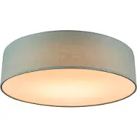 QAZQA Plafondlamp groen 40 cm incl. LED - Drum LED
