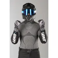 Leatt 3DF 5.0 Witte Motocross Elleboogbeschermers Maat L