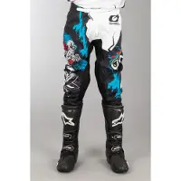 O'Neal Element Villain Crosspants Zwart/Wit 34 Mannen