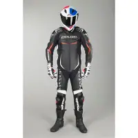 Spidi Track Replica Evo 1-Delig Pak Zwart Wit Maat 46