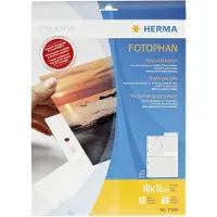 Herma 7585 Fotophan 10X15 8P.Wit