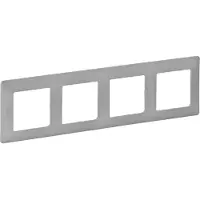 Legrand VALENA LIFE FRAME, vierkant, aluminium