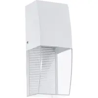 Eglo Servoi - Buitenverlichting - IP44 - Wandlamp - 1 Lichts - Wit - Transparant