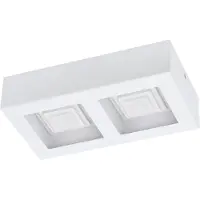 Eglo Plafondspot Ferreros 2-vaks wit