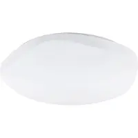 Eglo Slimme plafondlamp Totari-C, dimbaar, wit / opaal, Hal, Kunststof, Modern, Slimme plafondlamp