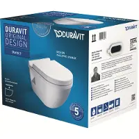 Duravit Starck 3 Wandcloset Combipack met Soft-close zitting