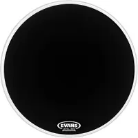 Evans BD16RB-NP EQ3 Resonant Black No Port 16" Black Resonantievel voor drums
