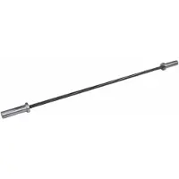 Lifemaxx Crossmaxx Olympische Halterstang Junior - 170 cm (50 mm) - Zwart