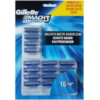 Gillette Mach 3 Turbo - 16 stuks - Scheermesjes