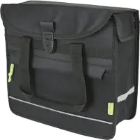 Dresco Fietstas Zwart 15l