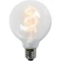 LUEDD E27 LED gedraaid filament lamp G95 helder 5W 400 lm 2200K