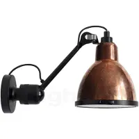DCW éditions N304 XL Buitenlamp Mat Zwart & Ruw Koper