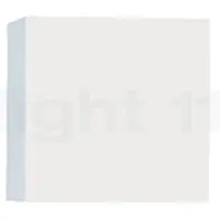 HELESTRA LED-wandlamp buiten Siri 44, dimbaar, wit / opaal, Aluminium, Modern, LED wandlamp buiten