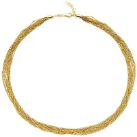 Casa Jewelry Spirelli - Collier - Goud Verguld 46cm + 3cm verlengketting
