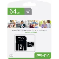 PNY MICROSDHC 64GB +ADAPT