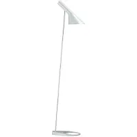 Louis Poulsen Vloerlampe , AJ, Wit, Woonkamer, Metaal, Designer