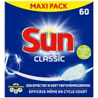 SUN Vaatwastabletten Classic Normaal 60 Stuks