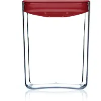Mbs ClickClack vershoudbox Pantry Cube 2,8 L polycarbonaat rood