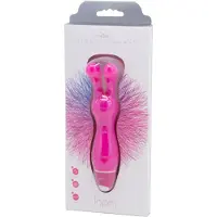 Vibe Therapy Stijlvol Mini Vibrator met Konijnen Oortjes en Huidvriendelijk Siliconen 14 cm – Roze