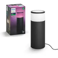 Philips Hue Calla sokkellamp White and Color zwart laag uitbreiding