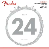 Fender SUPER 250 Nickel-PLATED STEEL BALL END 6C 24-100