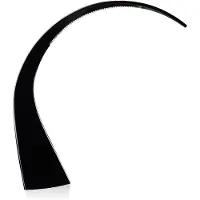 Kartell LED-bureaulamp Taj, zwart, Woon-/ Eetkamer, Kunststof, Design, LED bureaulamp