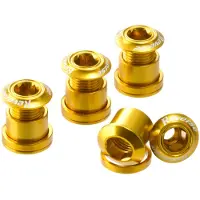 Reverse Components Chainring Bolts 4 Units Goud
