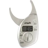 VirtuFit Digitale Huidplooimeter - Vetpercentagemeter - Vetmeter - Grijs
