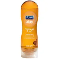 Durex Massagegel 2 in 1 Glijmiddel en Stimulator met Guarana Play 200 ml