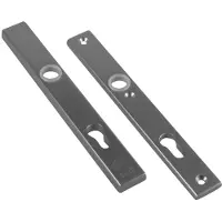 Ami Veiligheidsbeslag 251/32 Buiten en Binnen Profielcilinder 92 F1 Deurdikte 53/57 Mm. - 811019