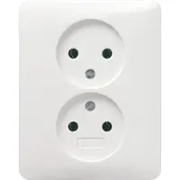 Gira wcd 79803 dubbel 2pol steek inb wit