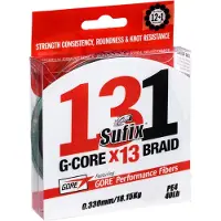 Sufix 131 G-core Braided Line 150 M Groen 0.205 mm