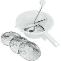 Metaltex Roerzeef Kunststof 24cm Wit wit Kunststof Zeef