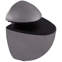 Storemax Shelving Clip Alpha Medium 4-20 mm satijn chroom 2 stuks