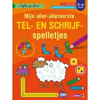 Coppens Oefen je slim! Mijn aller-allereerste tel- en schrijfspelletjes (3-4 j.)