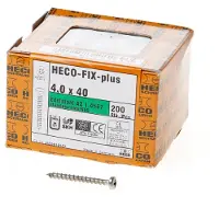 Heco Spaanplaatschroef Topix+ Ck Pozidrive RVS A2 4x40mm - 200 stuks