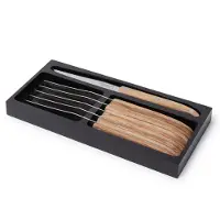 Style de Vie Steakmes Innovation Line Eiken Glad (6-Delig)