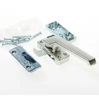 Axa Raamsluiting met nok drukknop inbouw sluitkom rechts F2 3318-31-92/E
