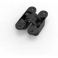 Argenta onzichtbaar scharnier 111x29 mm verstelbaar mat zwart