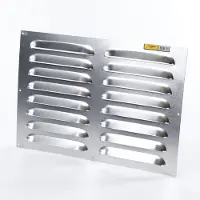 Gavo Schoepenrooster aluminium 50 x 35cm