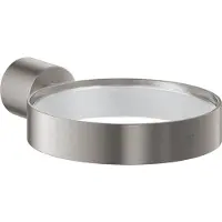 GROHE Atrio Bekerhouder - 5.6x10.2x3.5cm - zonder glas - supersteel 40305DC3