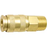 Kelfort Snelkoppel. Lucht Messing 1/2" Buitendraad - 1524378