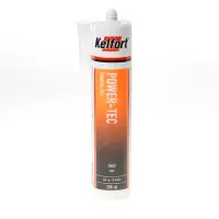 Kelfort POWER-TEC Lijmkit Zwart 290ml - 1516406