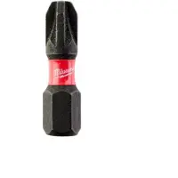 Milwaukee Schroefbits - - Cajita Shockwave PZ3 - 25mm - 25 eenheden - Staal