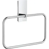 Smedbo Handdoekring Pool 17 x 20 cm Chroom