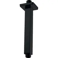 Best design Plafondarm nero-muka vierkant 20 cm 304l mat zwart