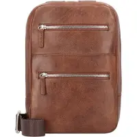 Leonhard heyden Amsterdam Schoudertas leer 30 cm braun