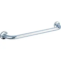 Delabie handgreep aangepast san, rvs, 50cm, geen (onbehandeld)